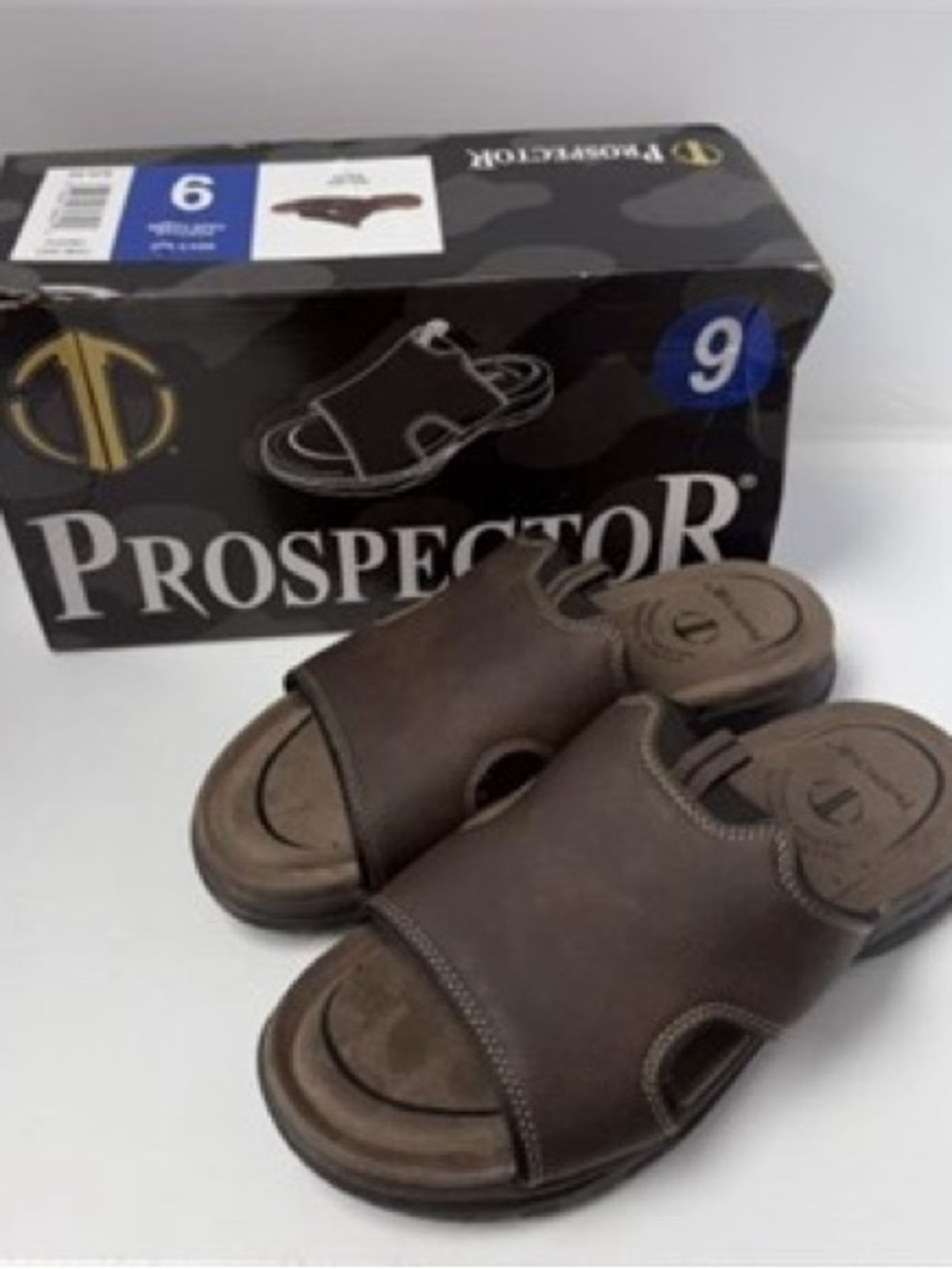 Prospector Men's Austin2 Slide Sandal size 9 new in a box